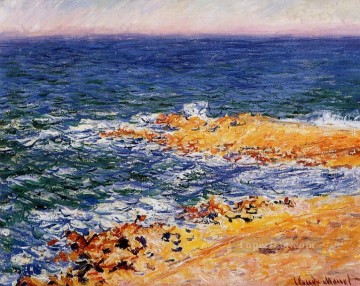 クロード・モネ Painting - アンティーブの海 クロード・モネ